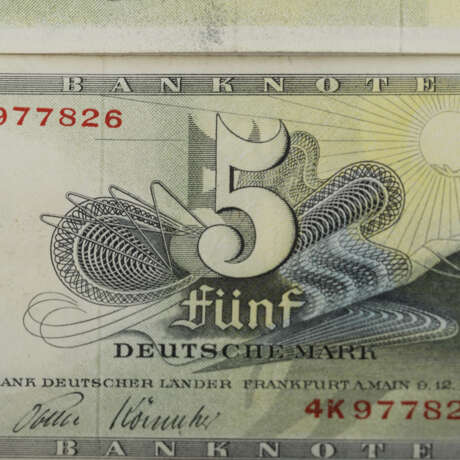 Kleiner Posten deutsche und österreichisch-ungarische Banknoten, 1.H. 20. Jahrhundert - - photo 3