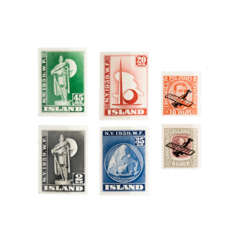 Island 1928/1939 - 2 Sätze Island MiNr. 122/3 und