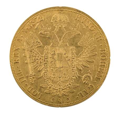 Selten! Österreich/GOLD - 4 Dukaten 1872, - photo 1