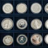 Schatulle Olympische Spiele mit 27 Münzen, - Foto 3