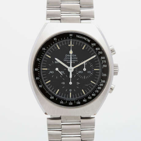 OMEGA Herrenuhr "Speedmaster Mark II", ca. 1970/71. Ref. ST 145.014. - фото 1