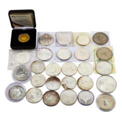 Münzen und Medaillen, mit GOLD und SILBER - dabei