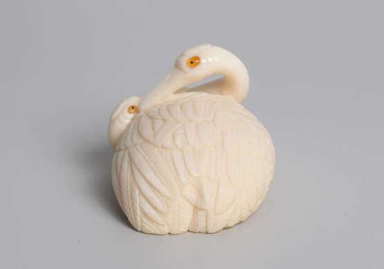 Netsuke von Katsutoshi Saito, Bishu (Tokio 1943–) - фото 3