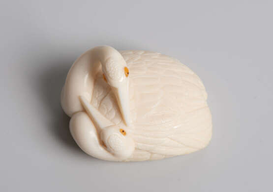 Netsuke von Katsutoshi Saito, Bishu (Tokio 1943–) - фото 6