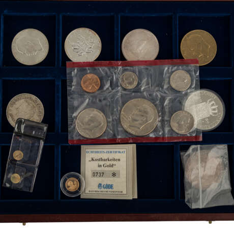 Bunte Mischung Münzen und Medaillen, dabei etwas GOLD und SILBER - dabei unter anderem - photo 4