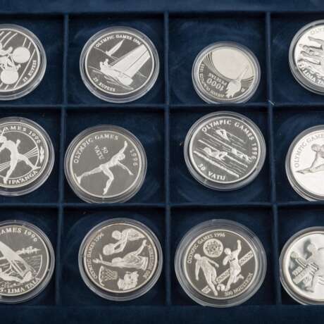Olympische Spiele Teil I - Schatulle mit 36 Münzen, - photo 3