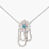 Aquamarin-Brillant-Collier - photo 1