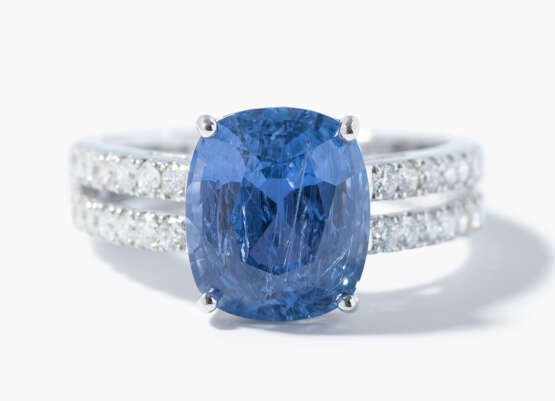 Saphir-Brillant-Ring - photo 1