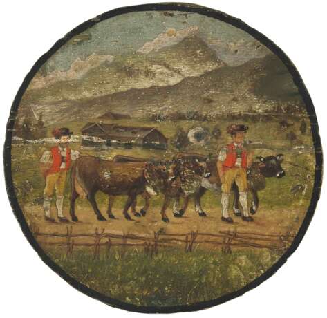 Schweizer Bauernmalerei, 19.Jh. - Foto 1