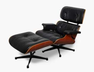 Charles & Ray Eames, Lounge Chair "670" mit Ottoman "671"