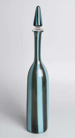 Paolo Venini, Flasche mit Stopfen "A canne, Modell 4497" - photo 5