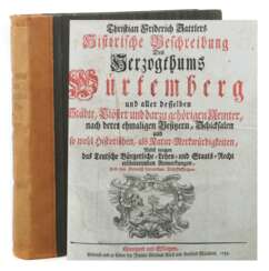 Sattler, Christian Friedrich Historische Beschreibung Des He…