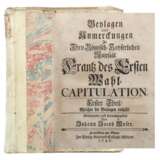 Moser, Johann Jacob (Hrsg.) Beylagen und Anmerckungen Ihro R… - Foto 1