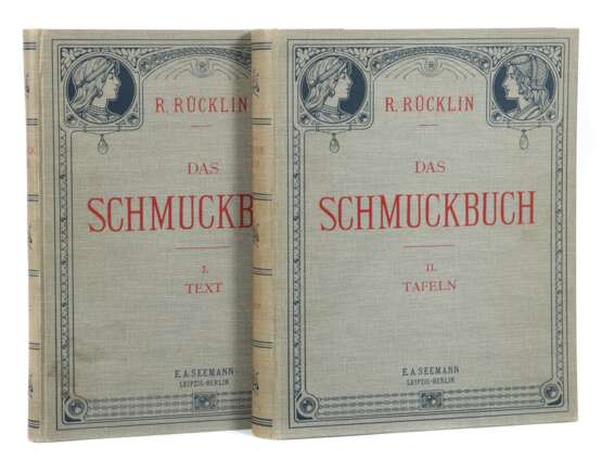 Rücklin, R. Das Schmuckbuch, Leipzig, Seemann, 1901, 2 Bde.,… - photo 1