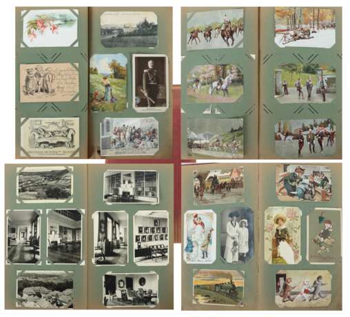 Postkartenalbum des Grafen Wilhelm zu Castell-Castell, meist… - фото 1