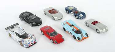 7 Porsche Modelle Maisto, Minichamps, Autoart, M 1:18 , Meta…