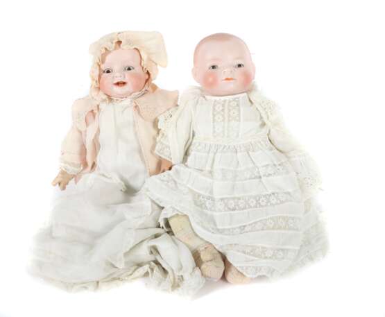 2 Puppen George Borgfeldt, Halsmarken: Copr. by Grace S. Put… - Foto 1
