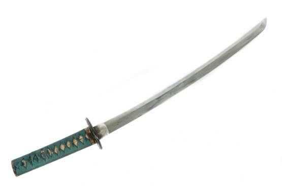 Wakizashi Japan, wohl 19. Jh., kurzes Samurai-Schwert, gebog… - фото 1