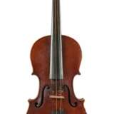 Geige mit Bogen um 1910-20, dunkler Korpus, feine Nadelholzd… - photo 1