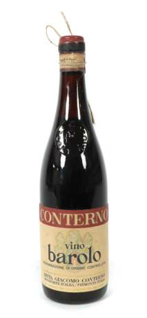 1 Flasche Barolo Giacomo Conterno, Piemont, Italien, wohl 19… - Foto 1