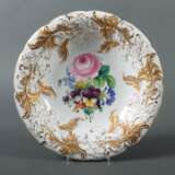 Prunk-/Wandteller mit Blüten- & Blattdekor Meissen, 1850-192… - Foto 1