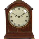 Bracket Clock England, 19. Jh./um 1900, Emaillezifferblatt m… - Foto 1