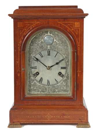 Bracket-Clock der Hamburg-Amerikanischen-Uhrenfabrik Deutsch… - Foto 1