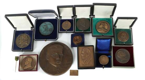 Konvolut Medaillen und Plaketten Deutschland, 12 tlg.: 4x v… - Foto 1