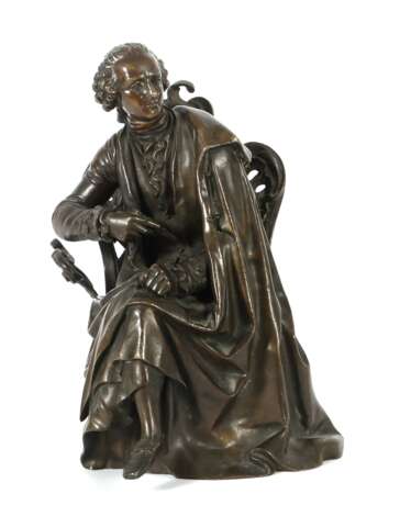 Bildhauer des 19. Jh. ''Wissenschaftler'', Bronze, patiniert… - фото 1