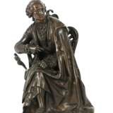 Bildhauer des 19. Jh. ''Wissenschaftler'', Bronze, patiniert… - photo 1
