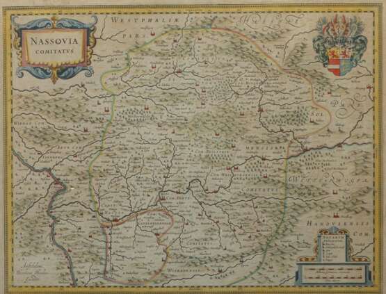 Rogiers, Salomon 1592 - 1640. ''Nassovia Comitatus'', Karte… - фото 1