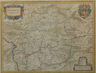 Rogiers, Salomon 1592 - 1640. ''Nassovia Comitatus'', Karte…