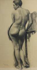 Gabel, Alfred deutscher Maler, Schüler von Otto Dix. ''Damen…