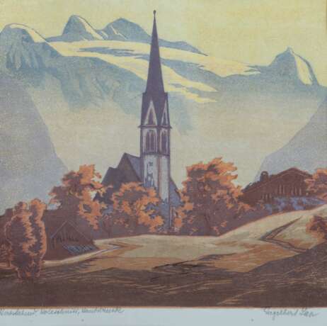 Lap, Engelbert Graz 1886 - 1970 Innsbruck, war ein österreic… - photo 1