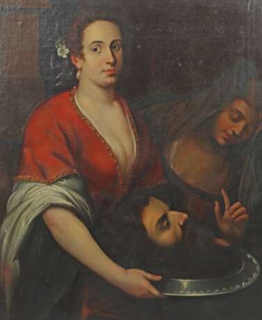 Barockmaler des 17./18. Jh. ''Herodias und Salome mit dem Ha… - фото 1