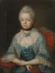 Maler des 18. Jh. ''Damenportrait'', Bildnis einer adeligen …