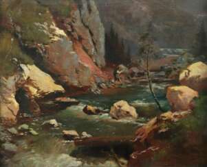 Corregio, Ludwig München 1846 - 1930 ebenda, Landschaftsmale…