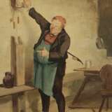 Kuglmayr, Max 1863 - 1930, deutscher Maler. ''Uhrenvergleich… - Foto 1