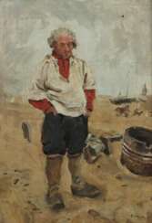 Belgischer Maler des 19./20. Jh. ''Fischer aus Heyst'', Bild…