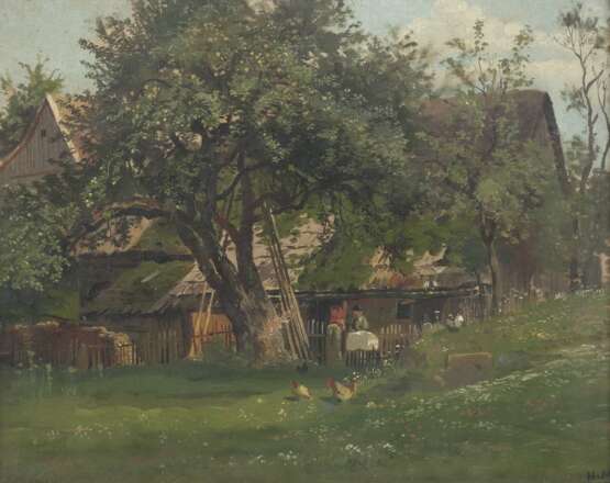 Mühlig, Hugo Dresden 1854 - 1929 Düsseldorf, Landschaftsmale… - Foto 1