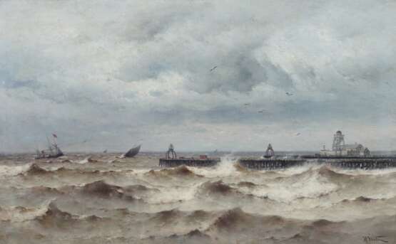Weber, Theodor Alexander Leipzig 1838 - 1907 Paris, Marine- … - photo 1