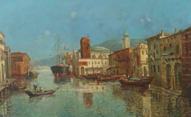 Giaru, Umberto 1881 - ?, italienischer Maler. ''Süditalienis…