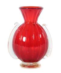 Vase mit seitlichen Handhaben Murano, Italien, Mitte 20. Jh.…