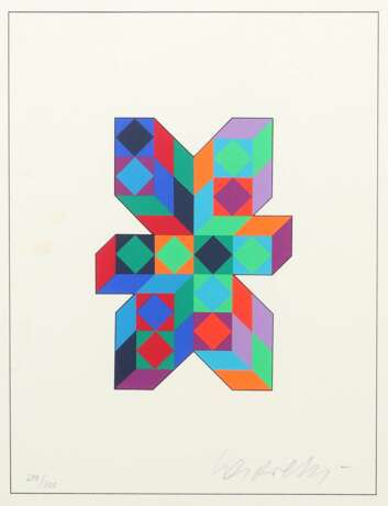 Vasarely, Victor Pécs 1906 - 1997 Paris, französischer Maler… - Foto 1