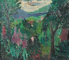 Gold, Anton 1914 - 1970, deutscher Maler. ''Landschaft'', st…