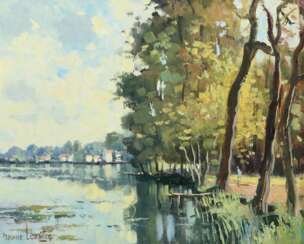 Lemaitre, Maurice Geb. 1929, französischer Maler. ''Flusslau…