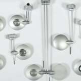 Meise, Axel 8 Deckenlampen Occhio, linsenförmiges Aluminiumg… - photo 1
