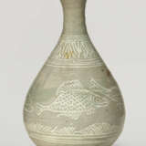 A BUNCHEONG SLIP-DECORATED STONEWARE BOTTLE - Foto 4