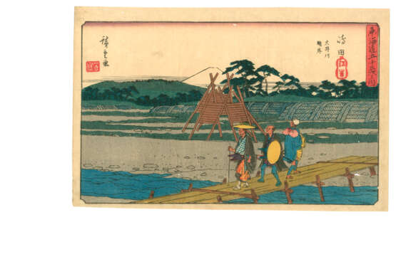 UTAGAWA HIROSHIGE (1797-1858) - фото 32