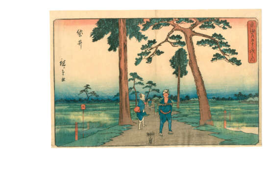 UTAGAWA HIROSHIGE (1797-1858) - фото 34